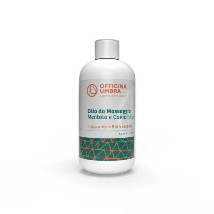 Olio da massaggio rilassante e rinfrescante