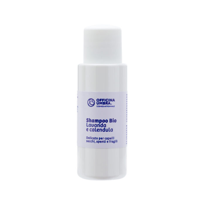 Minisize 30 ml - Shampoo lavanda e calendula per capelli secchi e fragili