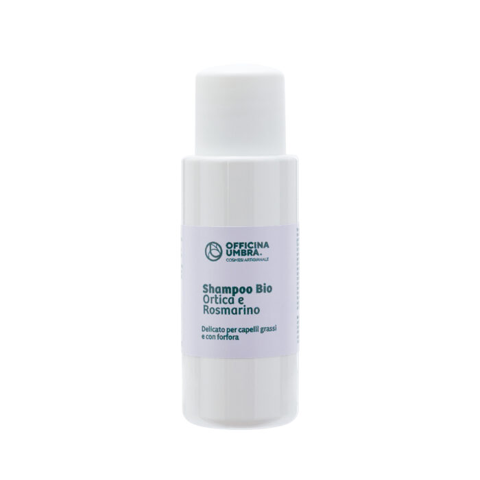 Minisize 30 ml - Shampoo antiforfora ortica e rosmarino per capelli grassi