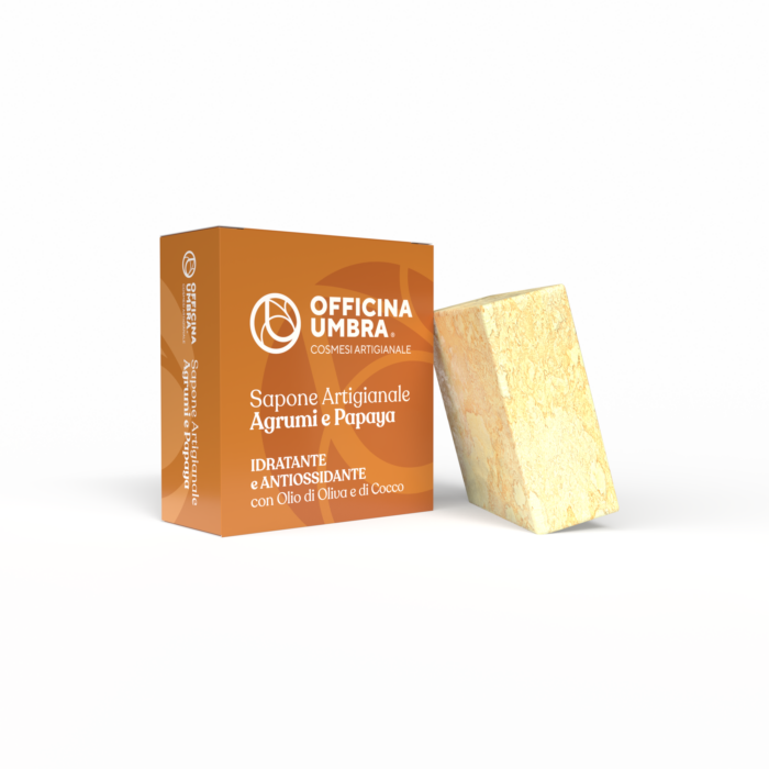 Sapone artigianale  Agrumi & Papaya