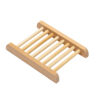 Porta sapone in legno naturale