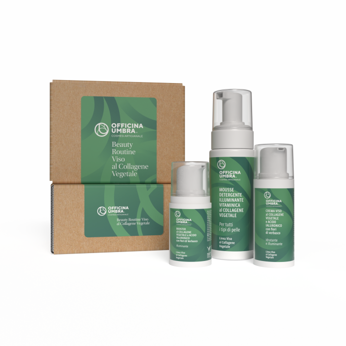 Box Beauty Routine Antiage Illuminante al Collagene Vegetale