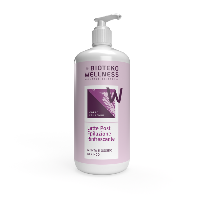 Latte Post Epilazione Rinfrescante Menta ed Ossido di Zinco