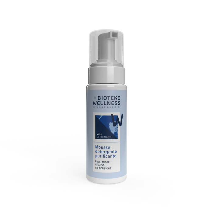 Mousse detergente purificante pelli miste, grasse ed acneiche
