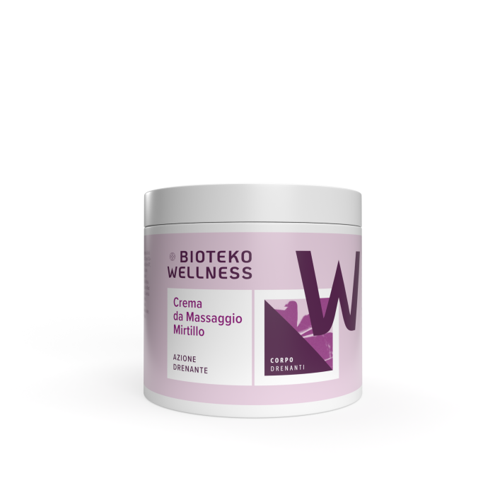 Crema da Massaggio Drenante al Mirtillo