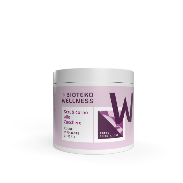 Scrub corpo esfoliante delicato allo zucchero