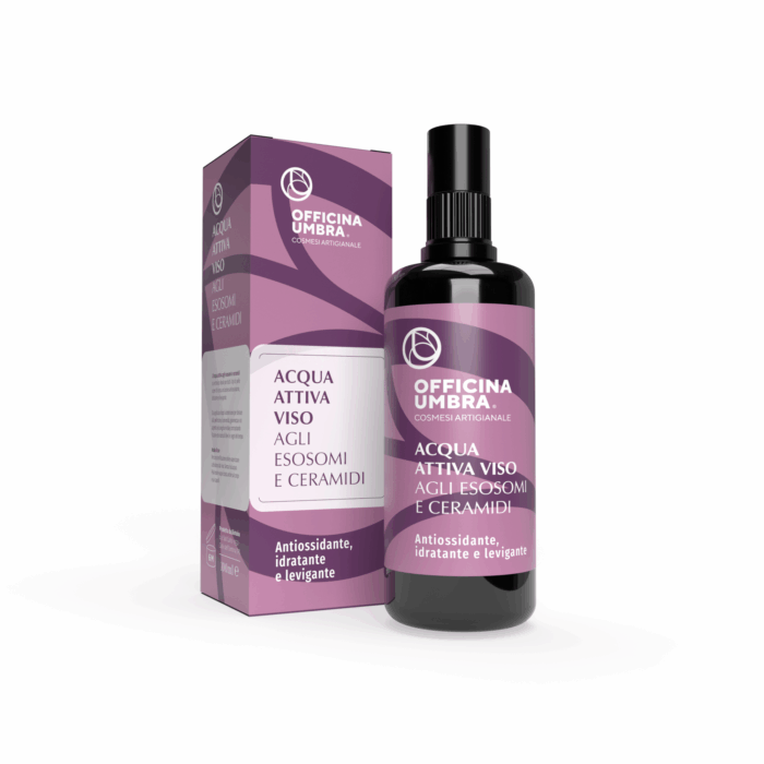 Acqua Attiva agli Esosomi Vegetali e Ceramidi